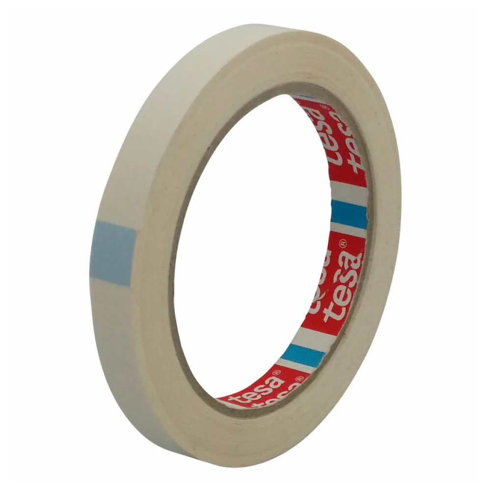 Klebeband Markierungsband tesaR 4124 PVC, Nachfolger von 4204, 12mmx66m, weiß – Bild 2