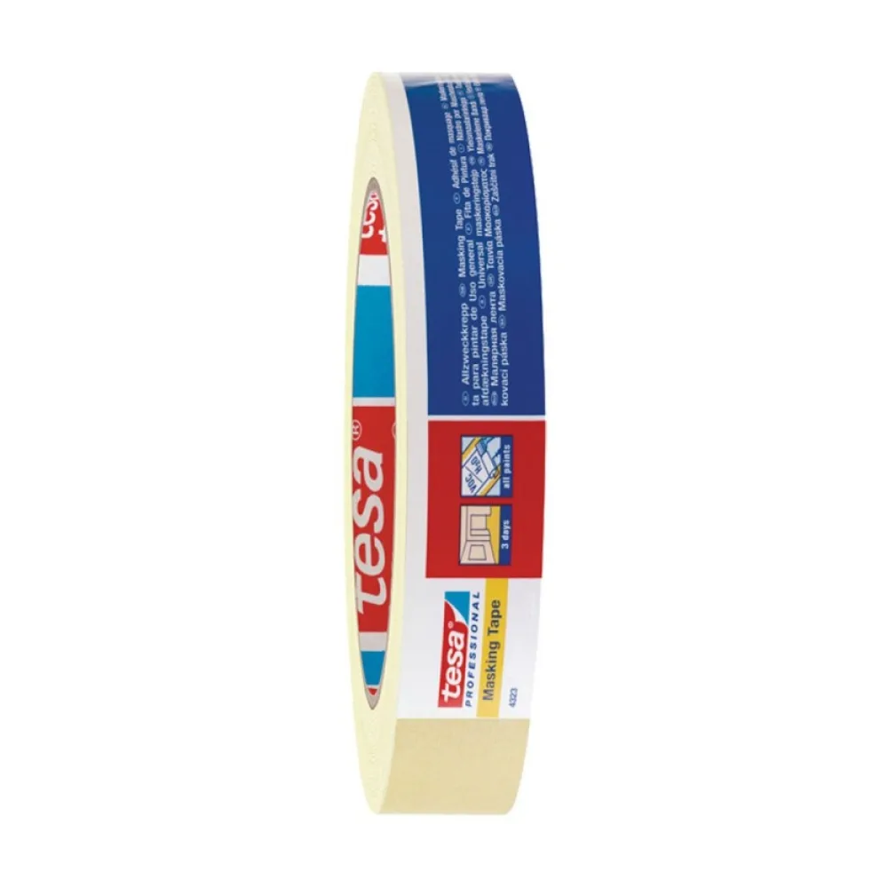Kreppband Abdeckband tesakrepp 4323 BASIC, 19 mm x 50 m – Bild 2