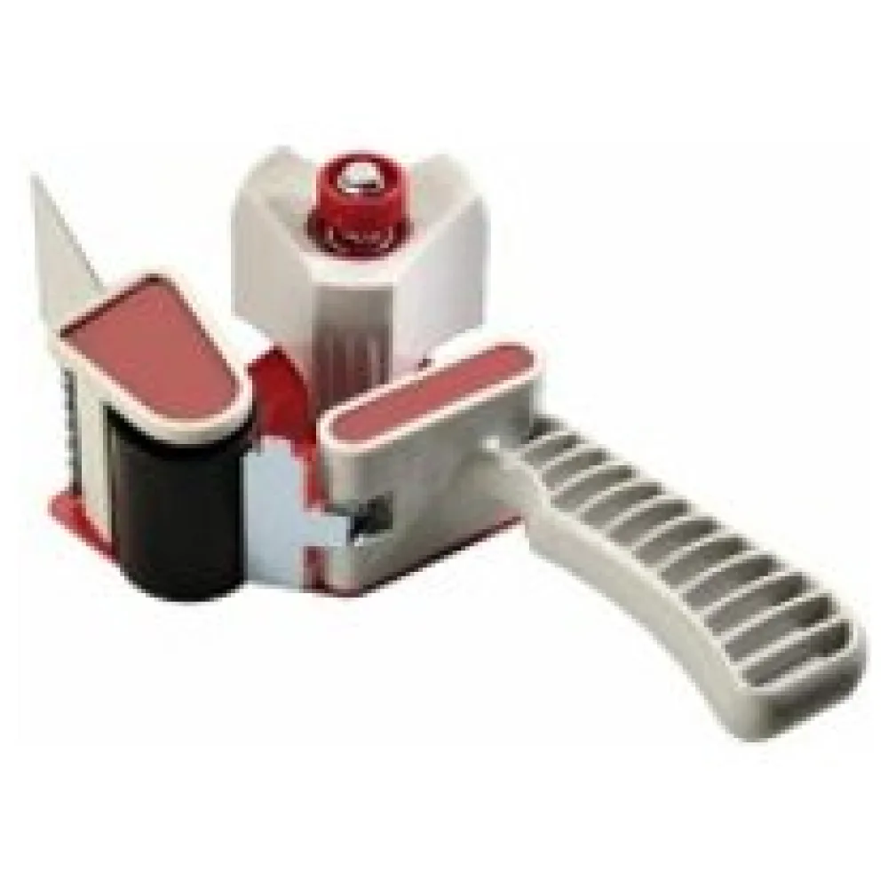Handabroller T242 mit stufenlos regulierbarer Abrollbremse für 50mm Bänder – Bild 3