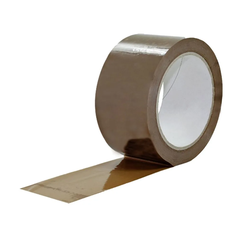 Packband Klebeband PVC 200 | 50mmx66m Low Noise braun – Bild 2