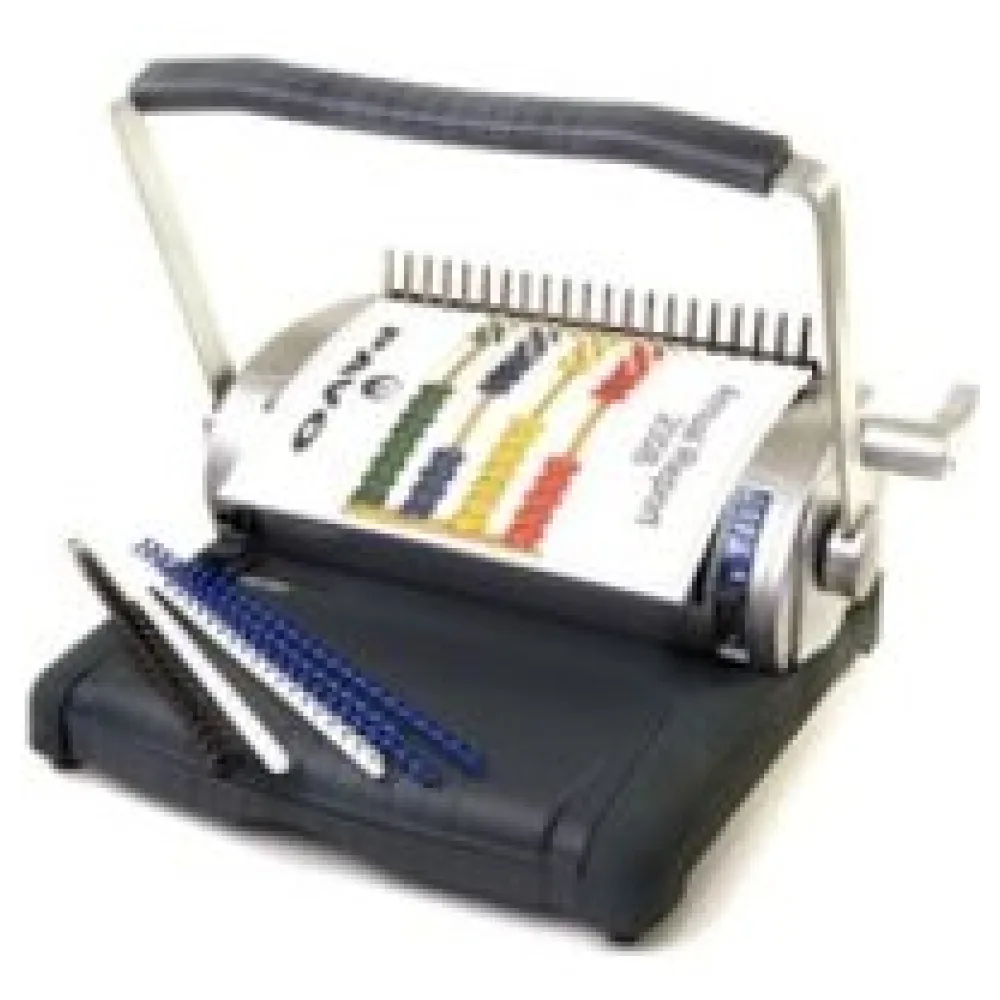 Bindemaschine PROFIMASTER S100, für Plastikbindung, robuste Office-Maschine – Bild 3