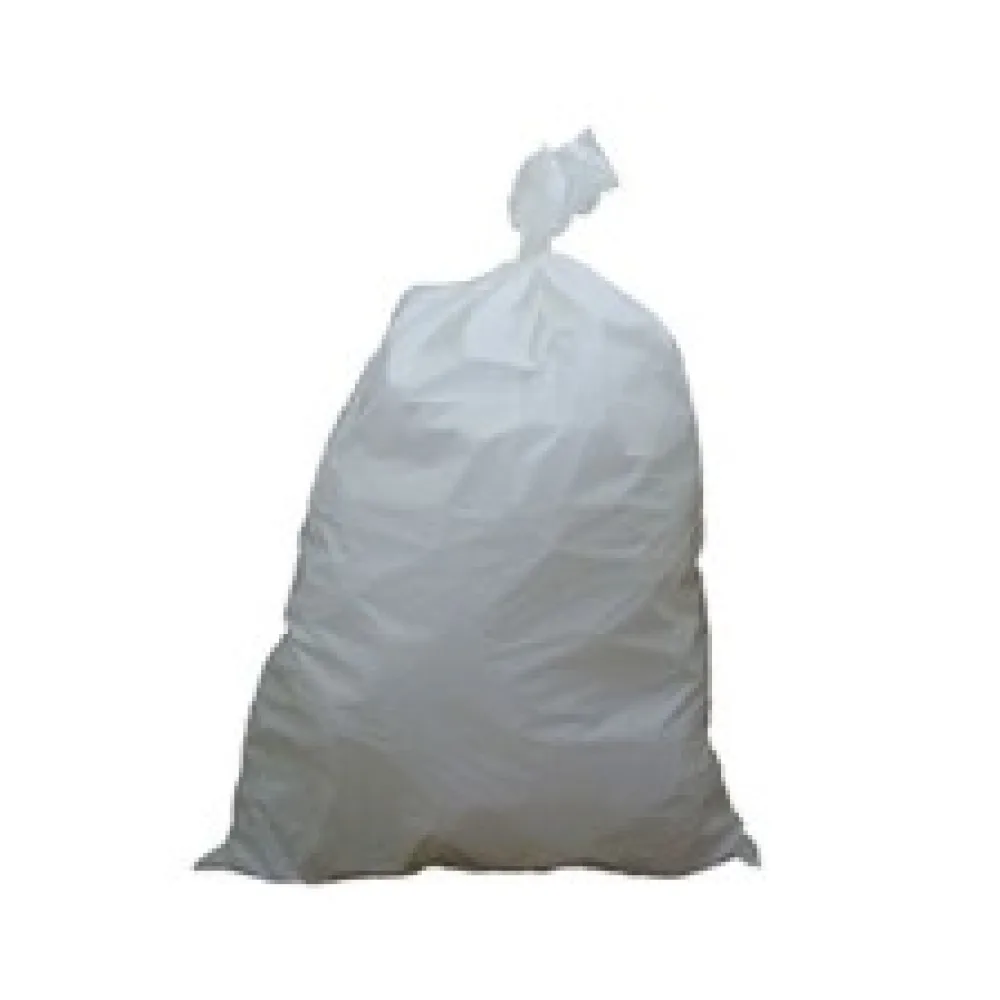 Müllsäcke 60 Liter, 63 x 74 cm Typ Extra+ mit Sternfaltung HDPE natur, 50 Stk.