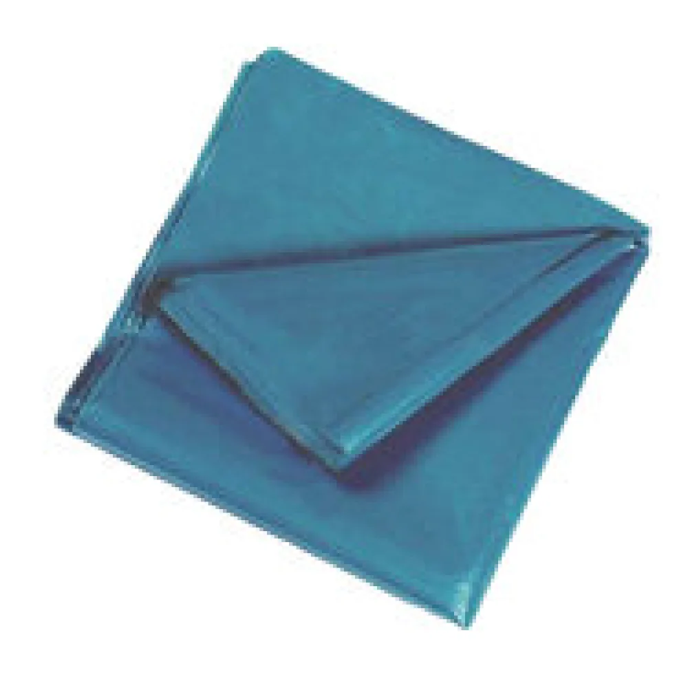 Müllsäcke 240 l mit Seitenfalte 650 + 550 x 1350 mm, T80 blau, 10 Stk.