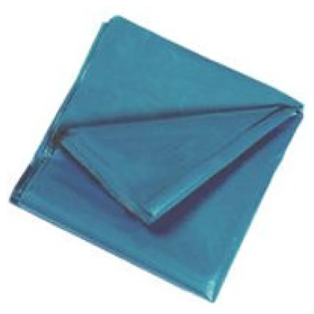 Müllsäcke 240 l mit Seitenfalte 650 + 550 x 1350 mm, T80 blau, 10 Stk. – Bild 3