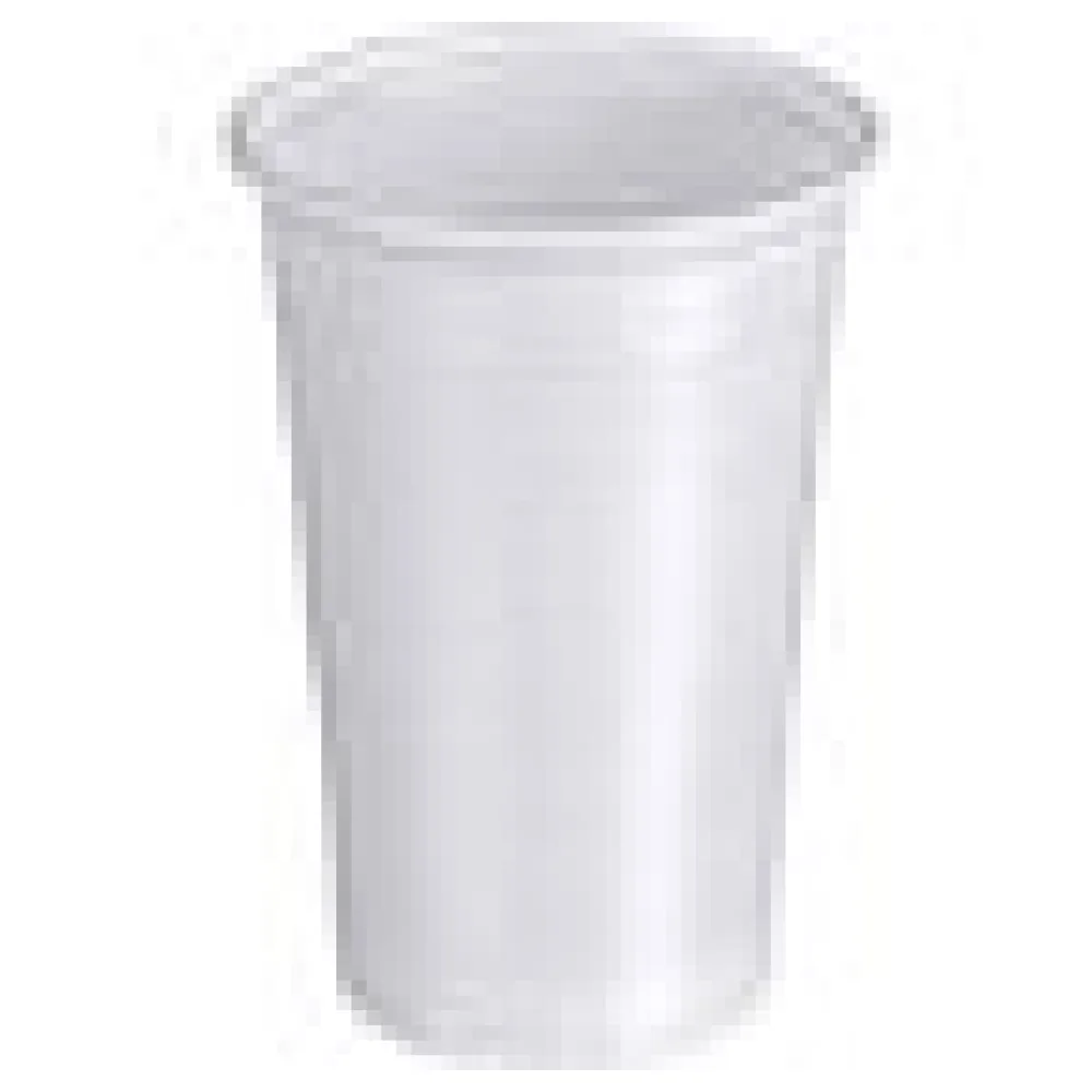Trinkbecher weiß 0,2 l, 200 ml, PP, O 70 mm, 100 Stk. – Bild 4