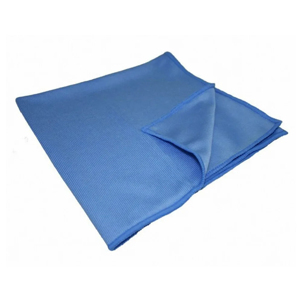 Mikrofaser Glaspolier, Windschutzscheiben und Bodentuch, 50x60cm, Blau, 20 Stk. – Bild 2