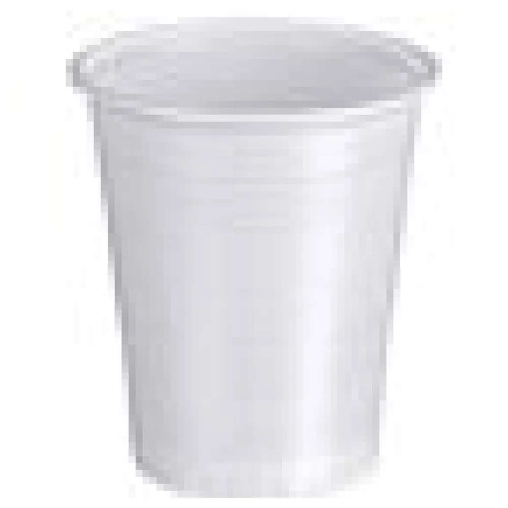 Trinkbecher weiß 0,15 l, 150 ml aus PP, O 70 mm, 100 Stk. – Bild 4
