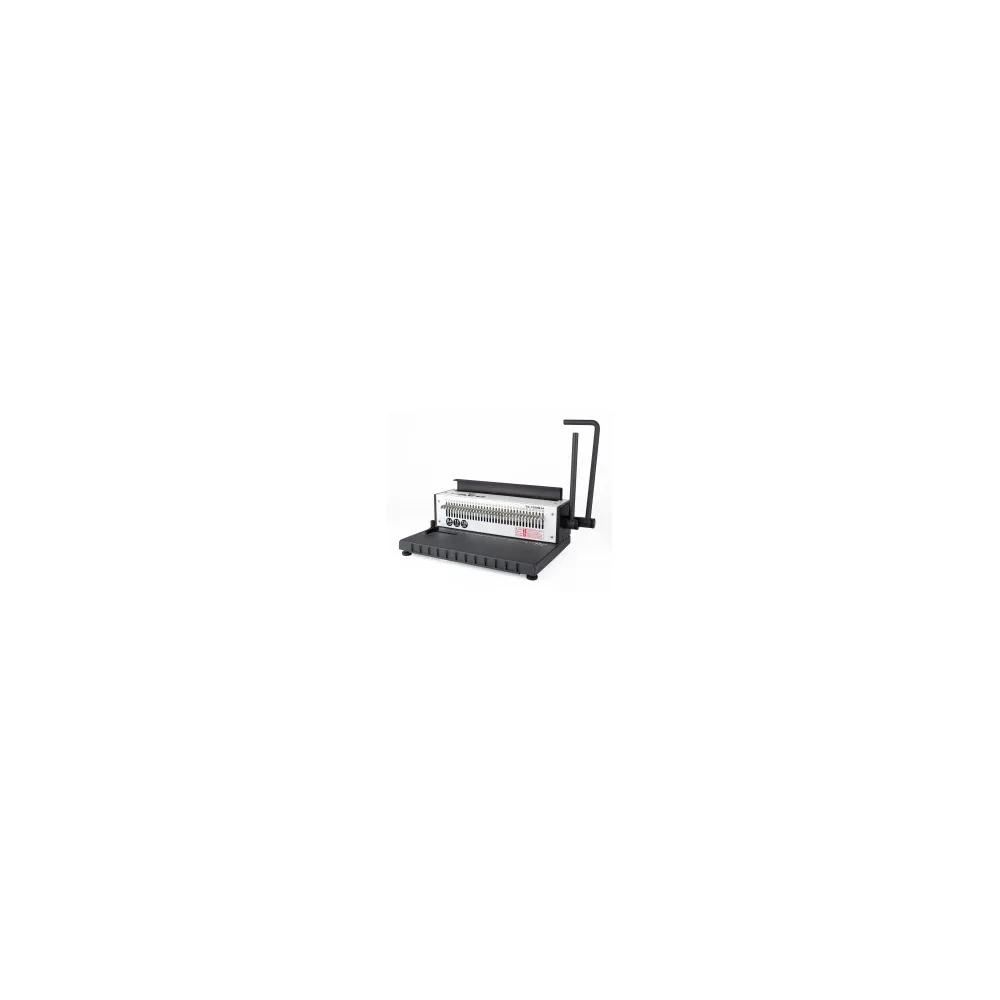 HD Wire Binder Drahtbindegerät Metall, für Rechtecklochung, bis 130 Blatt