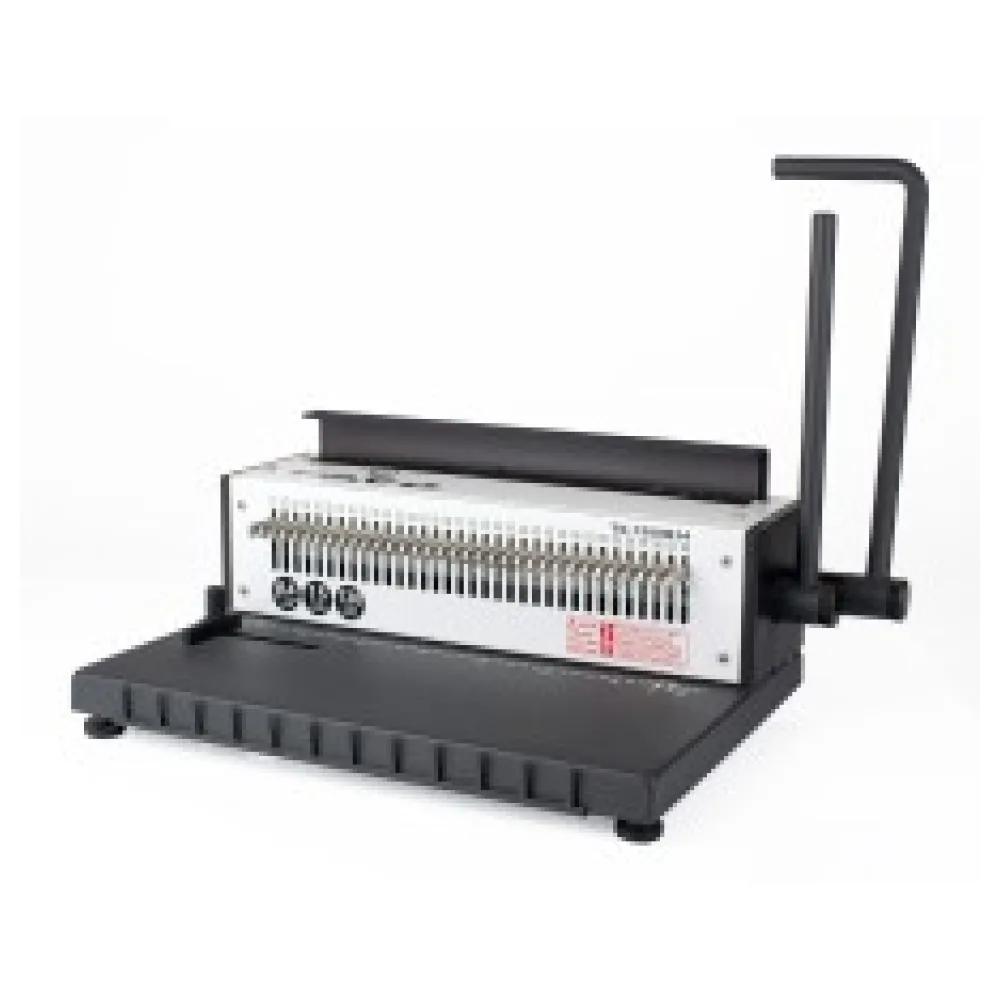 HD Wire Binder, Profi Round Punch Stanz und Drahtbindegerät, bis 130 Blatt
