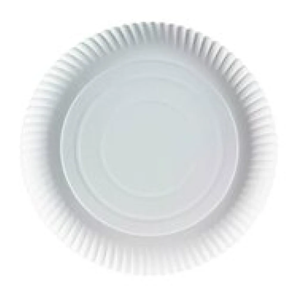 Pappteller tief 26A, rund 26 cm, 2 cm tief, 50 Stk.