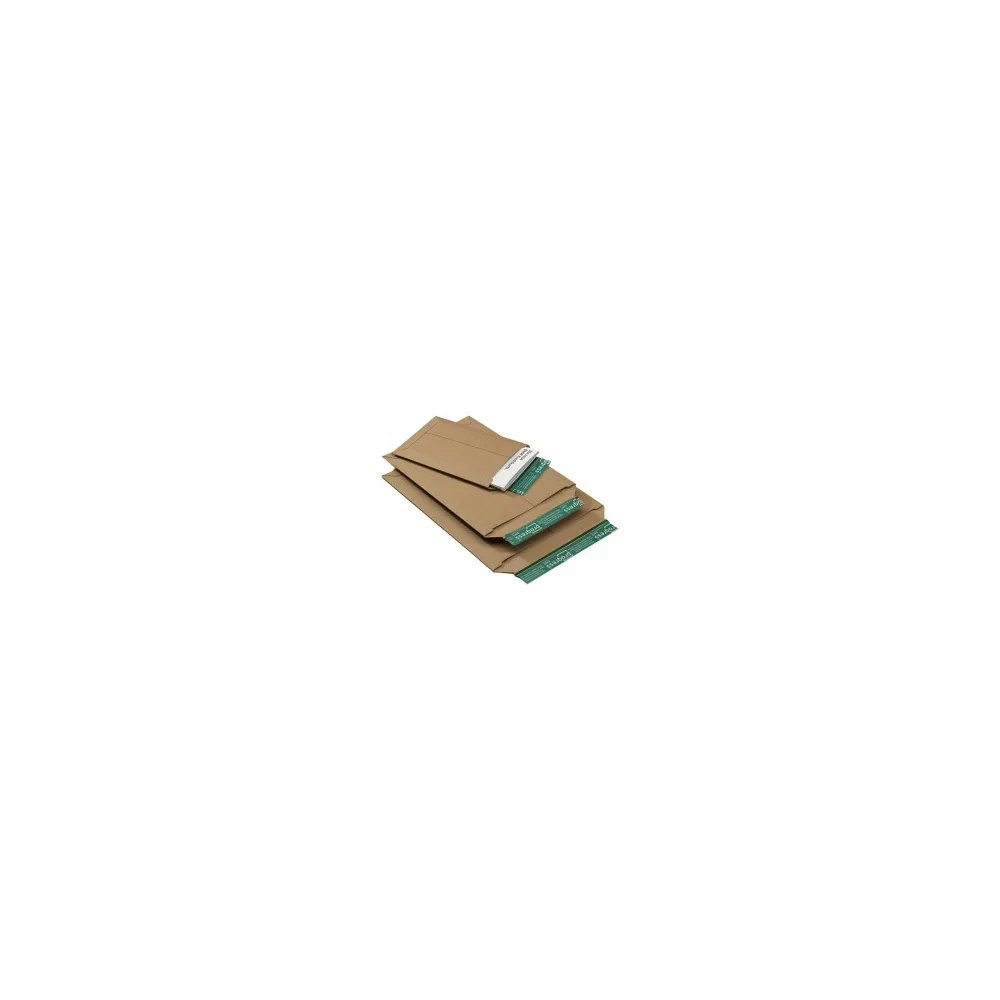 Versandtaschen aus stabiler Vollpappe PP V04.06, 285x365x -30mm, B4 braun