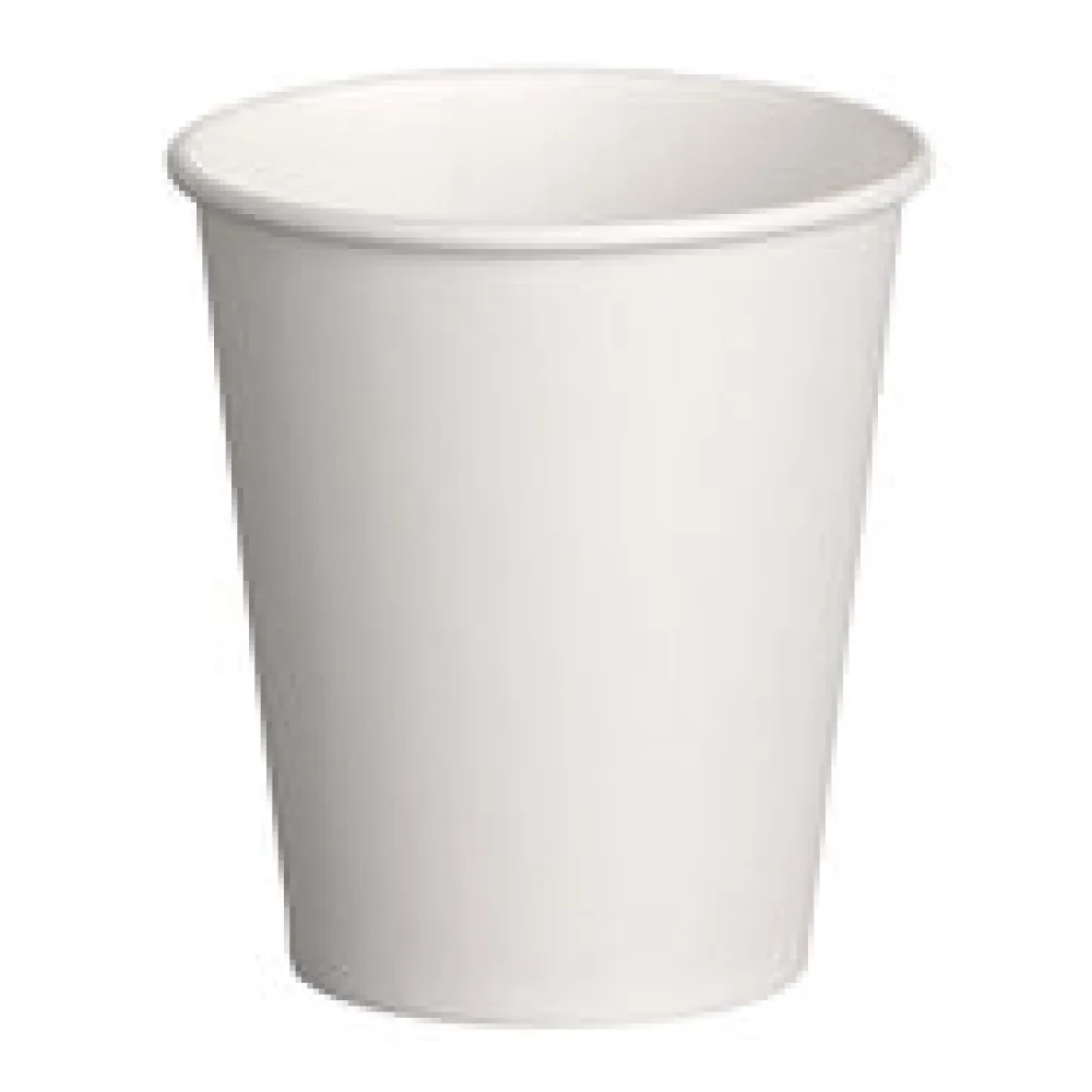 Heiß- und Kaltgetränkebecher weiß, Pappe beschichtet 300 ml 330ml | 12oz, 50 Stk.