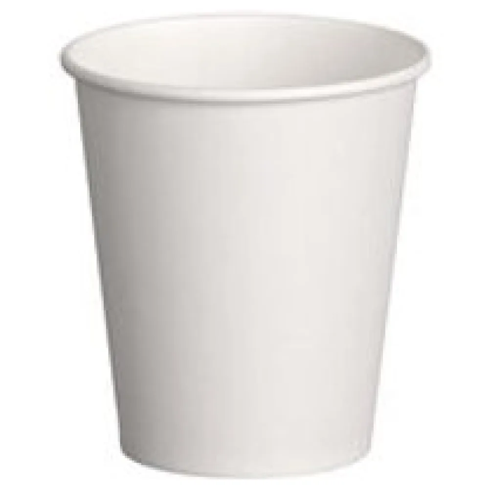 Heiß- und Kaltgetränkebecher weiß, Pappe beschichtet 300 ml 330ml | 12oz, 50 Stk. – Bild 3