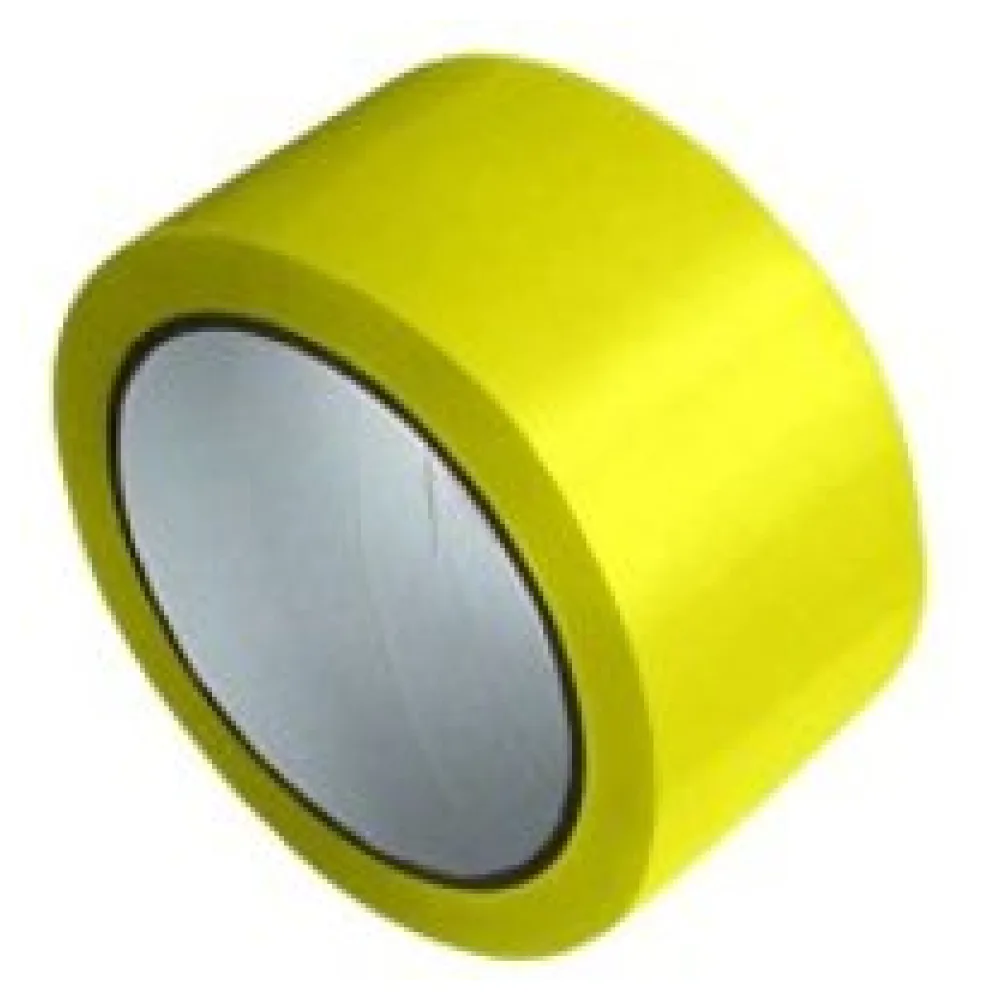 Packband Klebeband Markierungsband, PP, 48 mm x 66 m, gelb – Bild 3