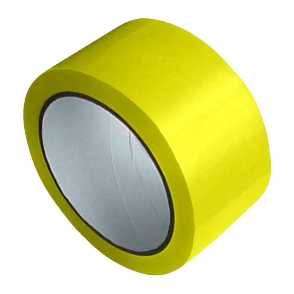 Packband Klebeband Markierungsband, PP, 48 mm x 66 m, gelb – Bild 2