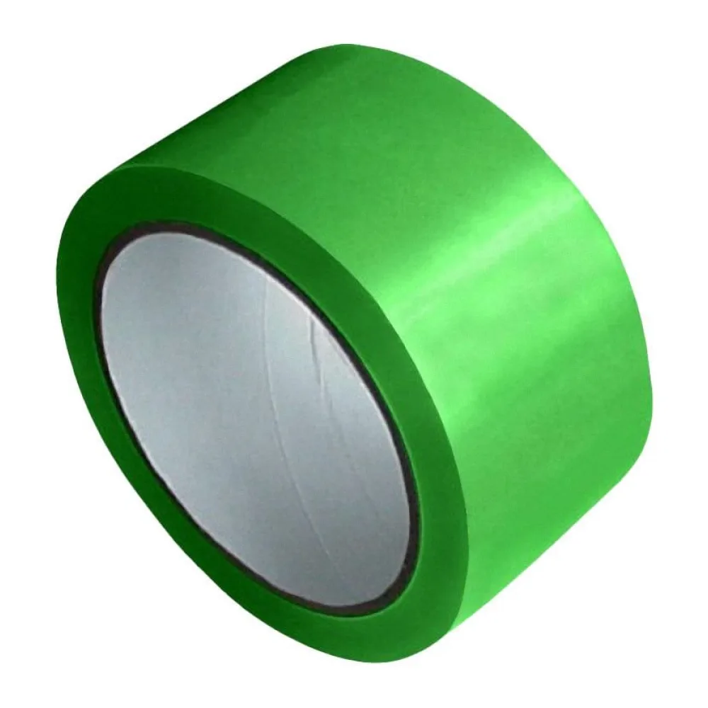 Packband Klebeband Markierungsband, PP, 48 mm x 66 m, grün – Bild 2