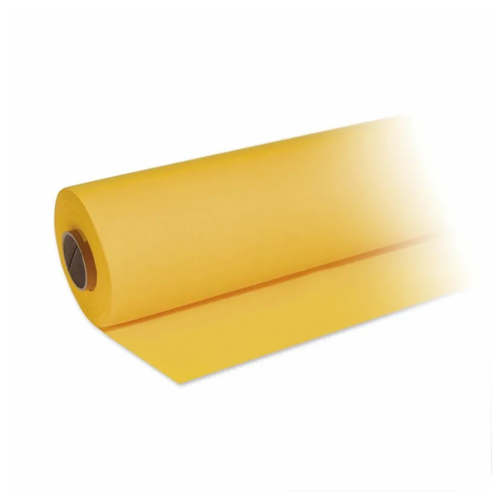 Tischdecke Tischtuch Premium Airlaid 1,2m x 25m stoffähnlich gelb – Bild 2