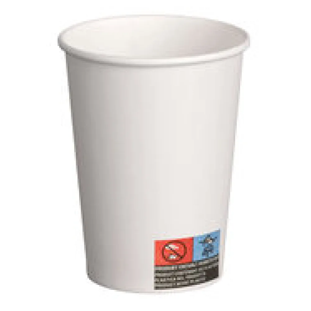 Automatenbecher Kaffeebecher 70,3mm O, weiß, Pappe beschichtet, 180 ml 100 Stk.