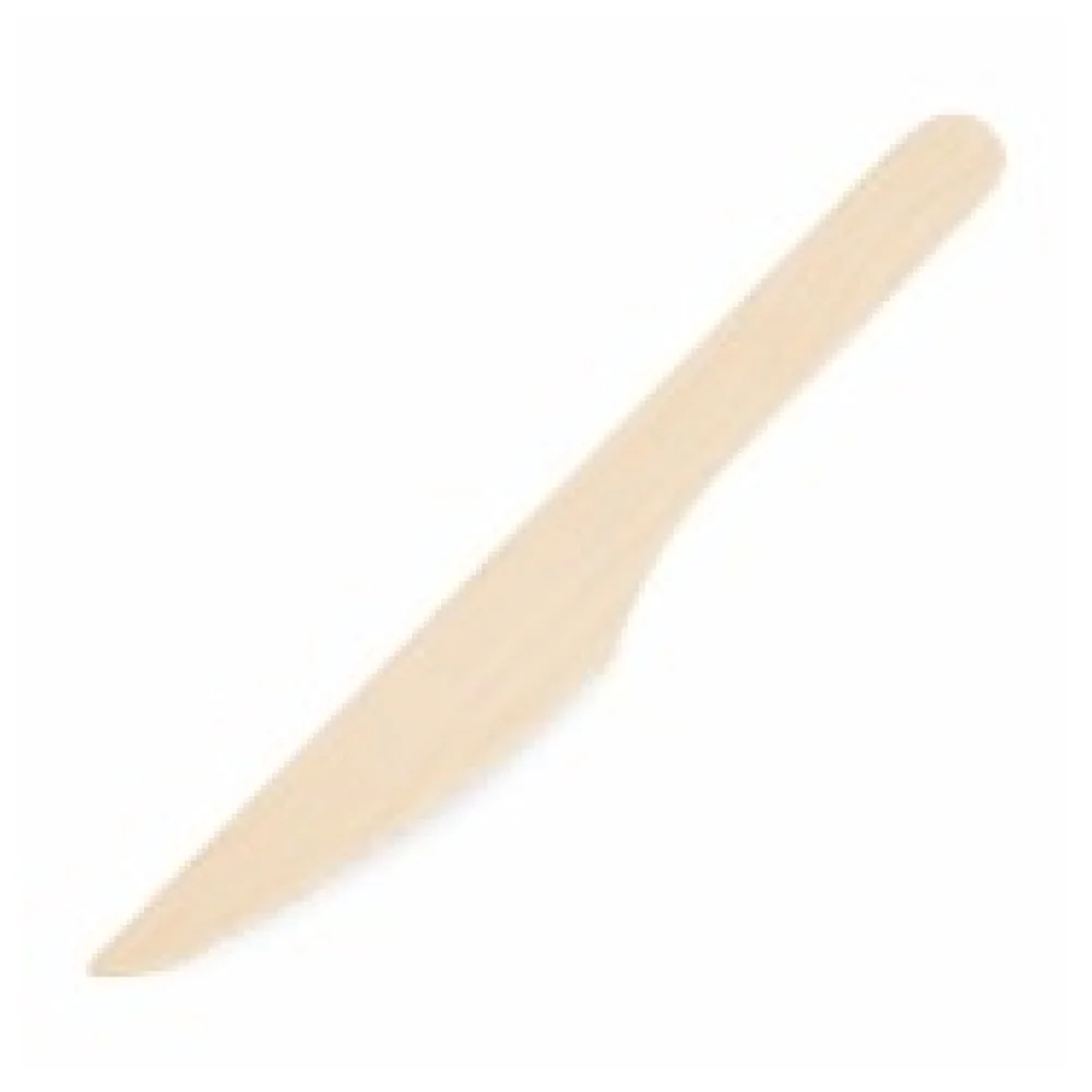 Holzmesser Messer aus Holz 160mm umweltfreundlich, 100 Stk.