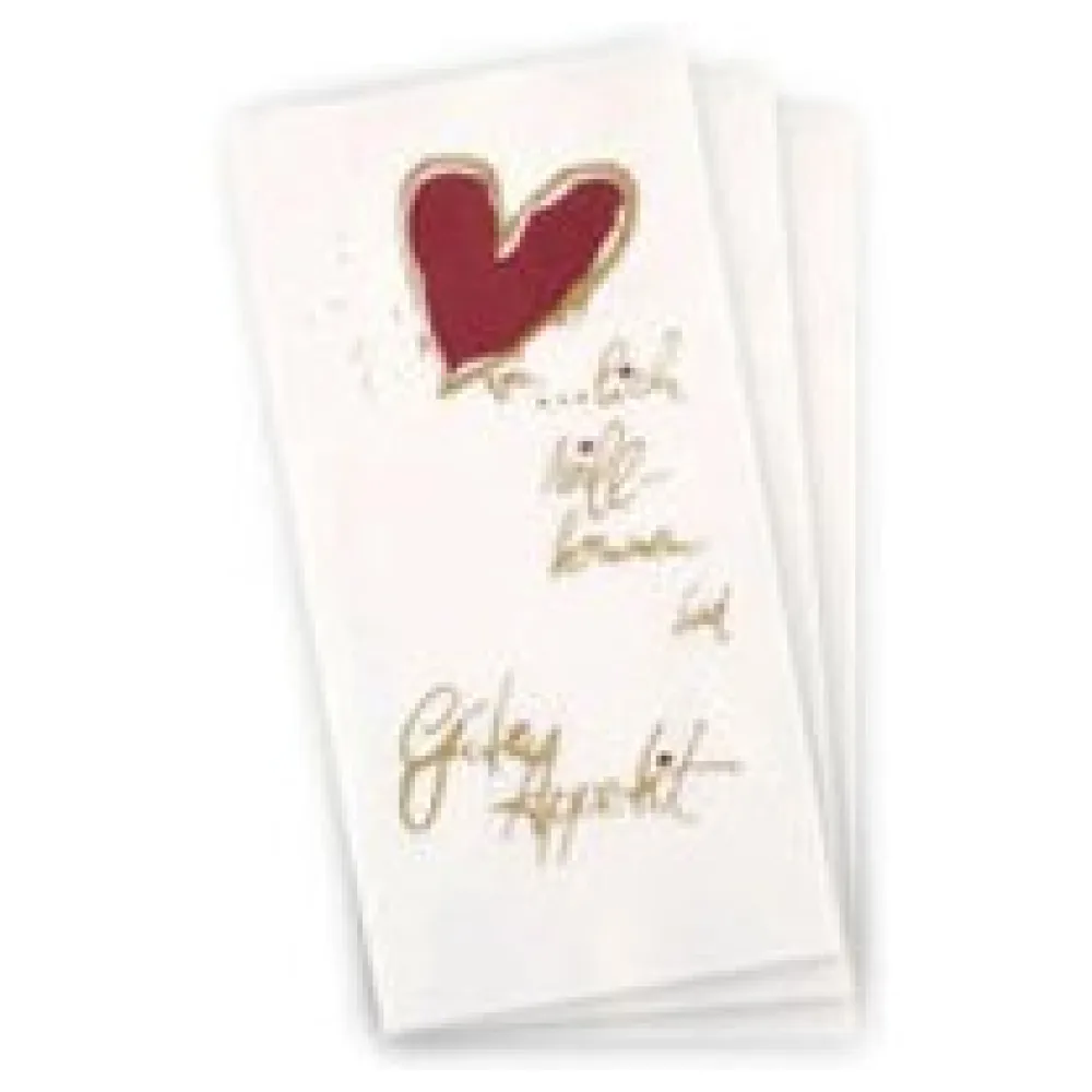 Motivservietten "Herzlich willkommen und Guten Appetit", 33x33cm, 250 Stk. – Bild 3