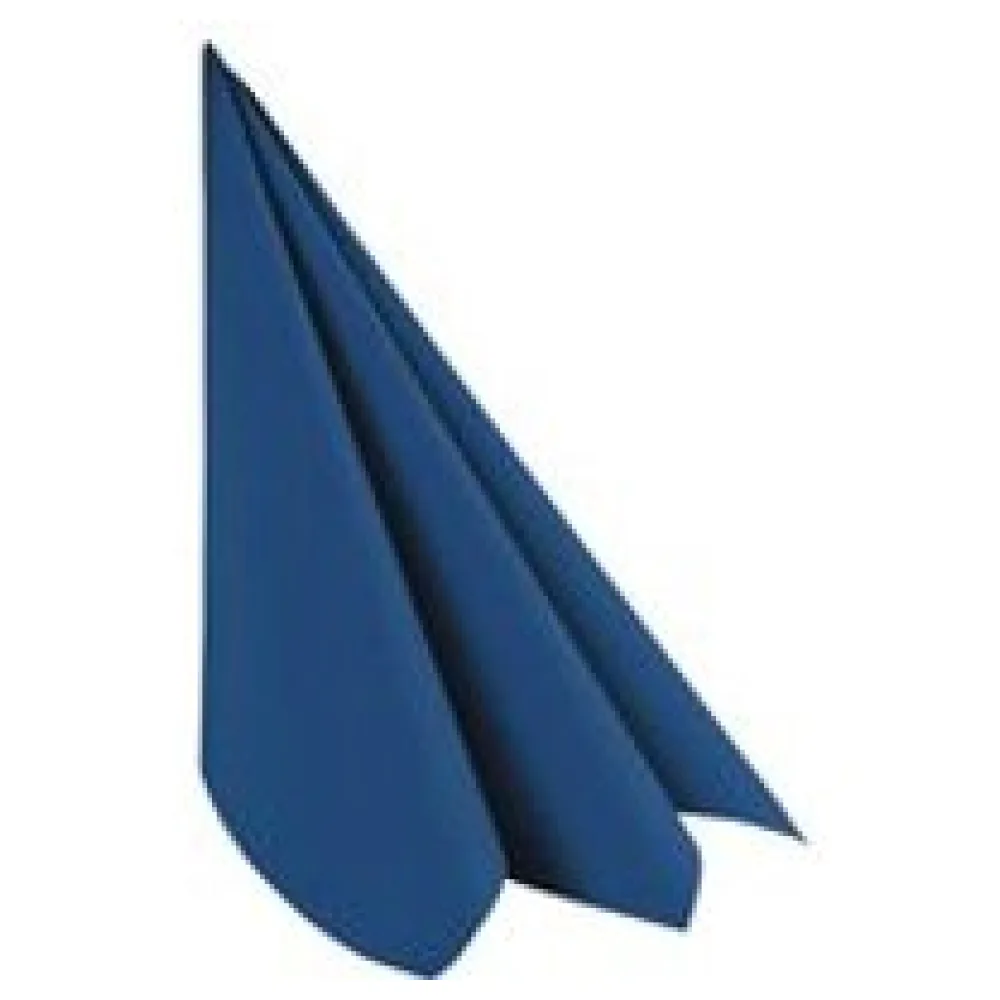 Servietten Airlaid 40x40cm 1/4 -Falz stoffähnlich hochwertig dunkelblau, 50 Stk. – Bild 3