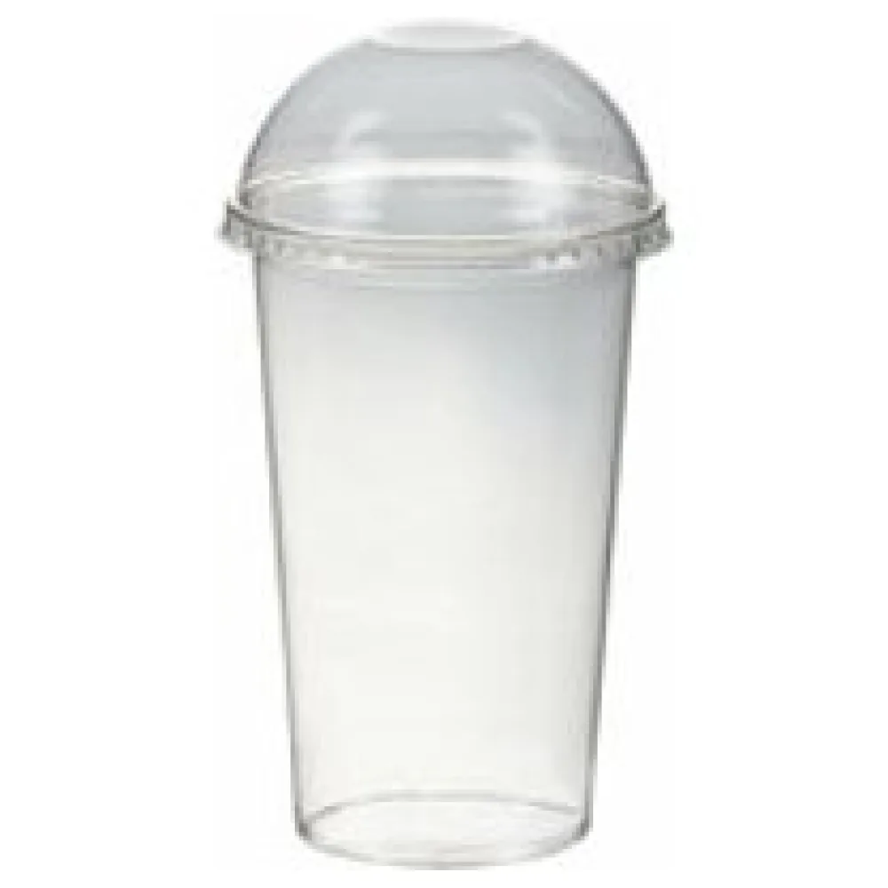 Smoothiebecher Dessertbecher + Domdeckel 500 ml O95mm, PET, glasklar, 50 Stk. – Bild 3