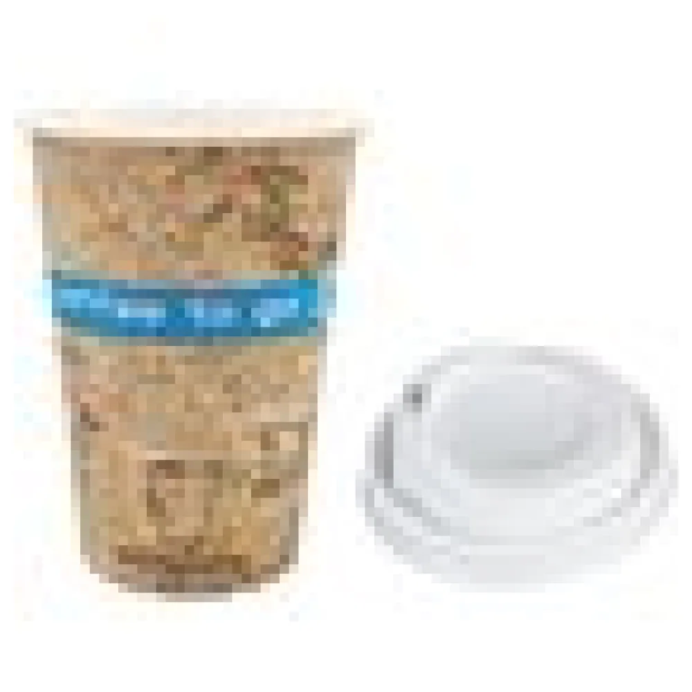 Kaffeebecher Coffee ToGo DREAMS mit Deckel weiß 300 ml hoch + schmal 50 Stk. – Bild 4