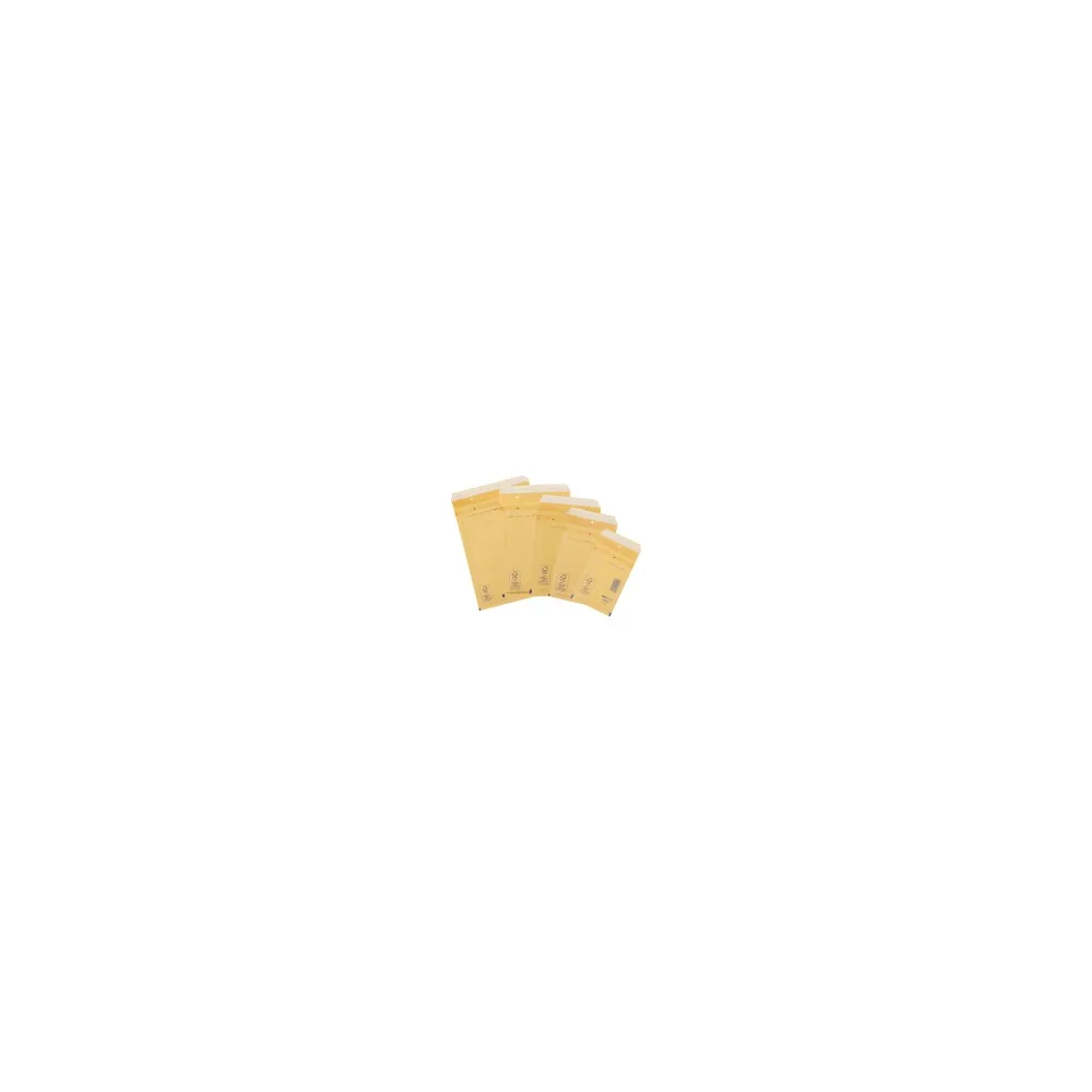 BUDGET Luftpolstertaschen 2/B-12, 120x215mm, passend für A6, braun, 200 Stk.
