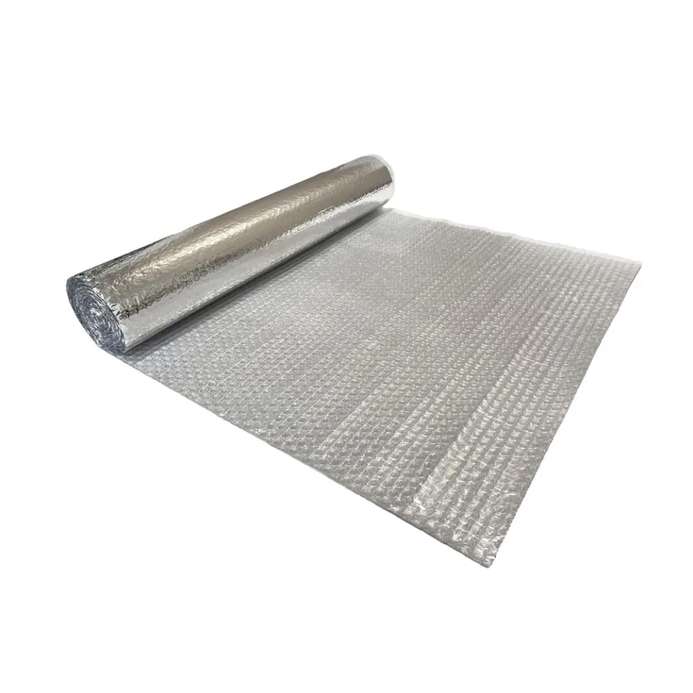 ALU-TOP Luftpolsterfolie 120cm x 1m, PET mit ALU metallisiert, 4-lagig, 230my – Bild 2