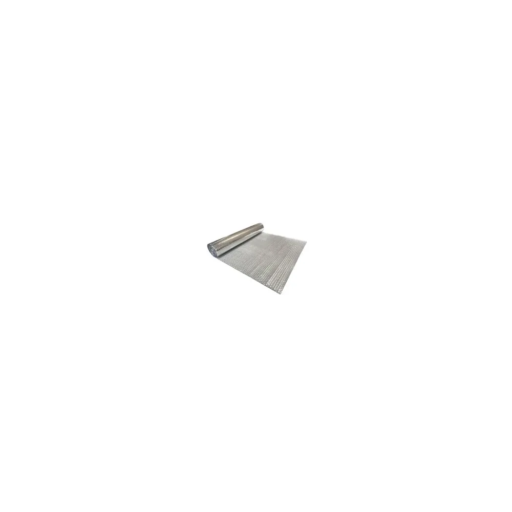 ALU-TOP Luftpolsterfolie 120cm x 1m, PET mit ALU metallisiert, 4-lagig, 230my
