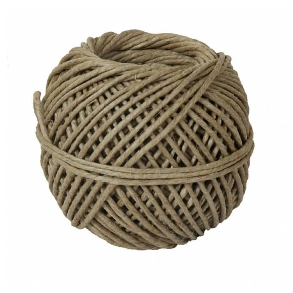 Hanfspagat, Schnur, Kordel, Bindfaden, Schleifenband, Pakete bis 8kg, 40m, 100g – Bild 2