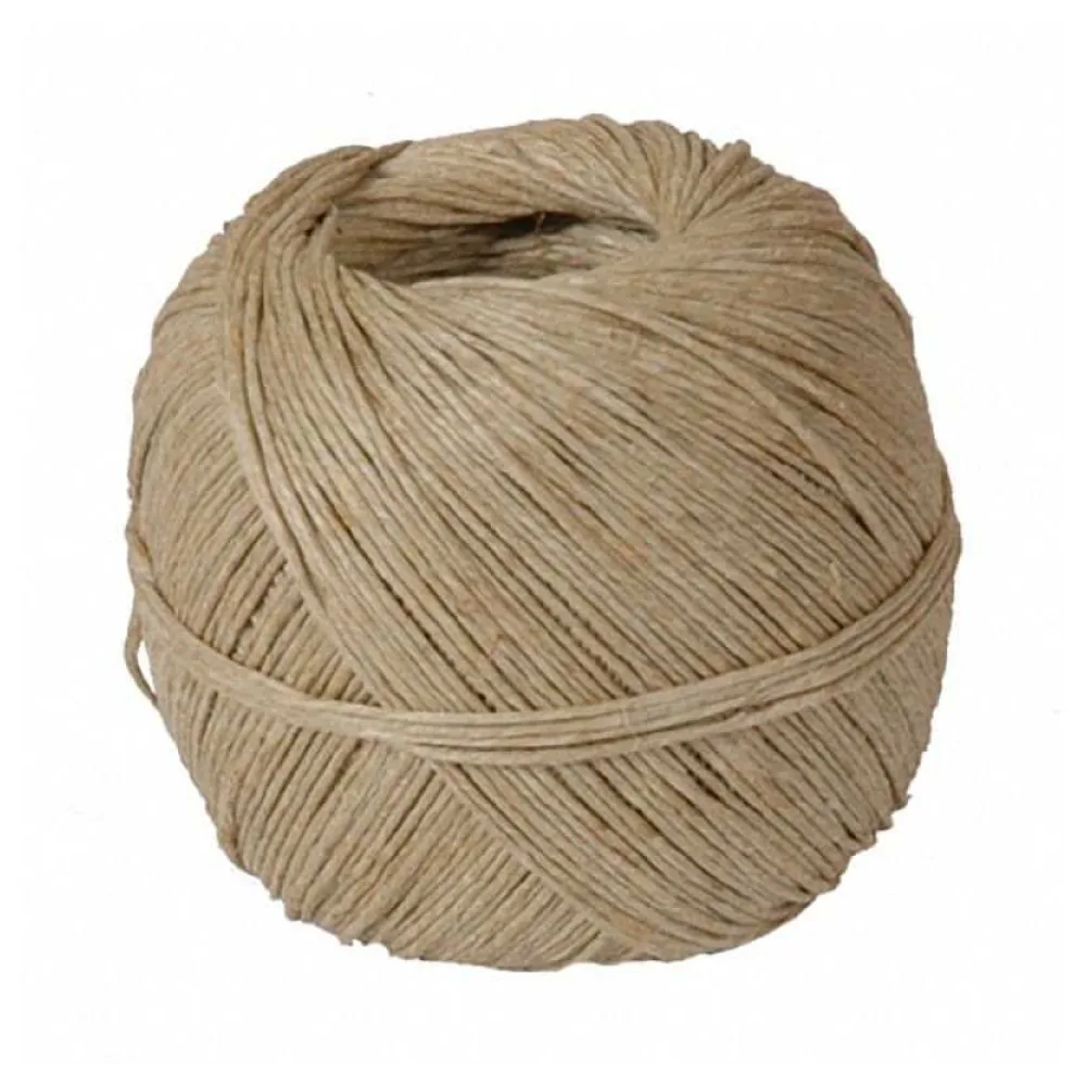 Hanfbindfaden, Schnur, Kordel, Schleifenband, FEIN, Pakete bis 4kg, 80m, 100g – Bild 2