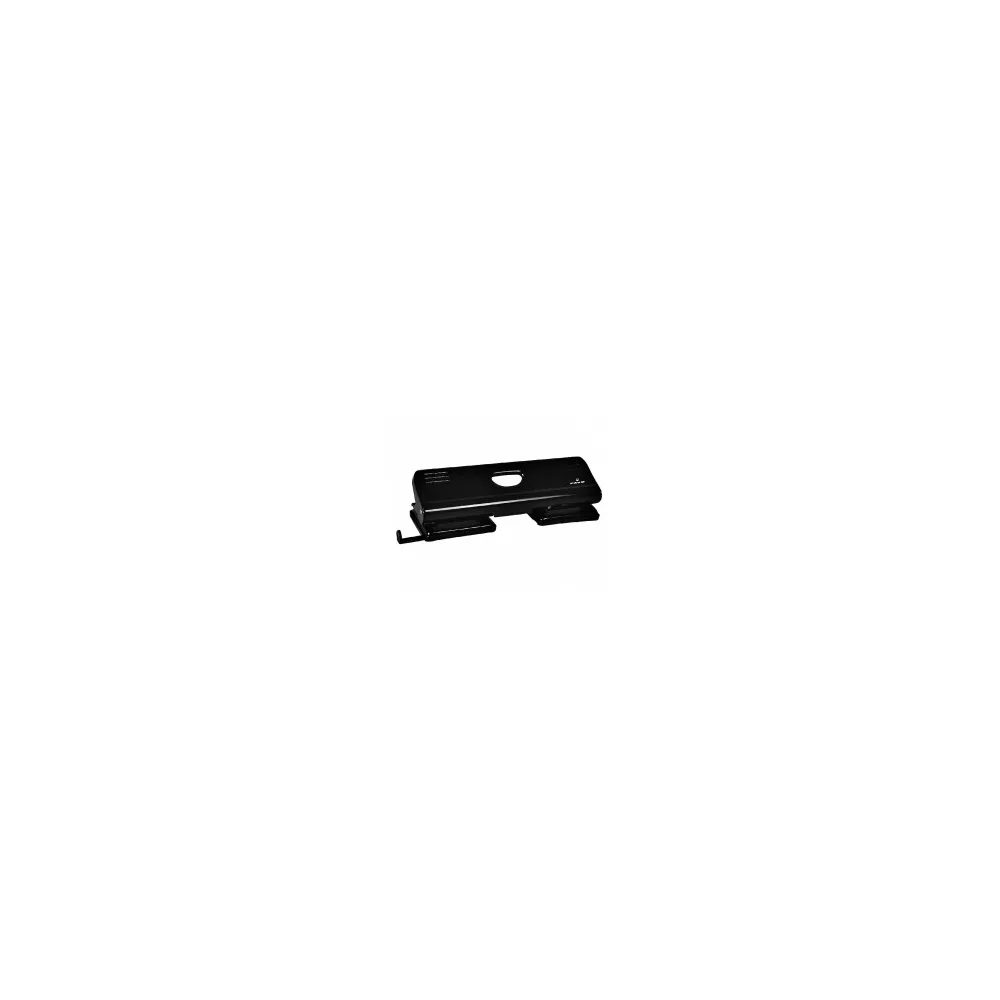 PAVO 4fach-Locher bis 22 Blatt, Doppel-Locher ENDURE aus Metall in Schwarz,