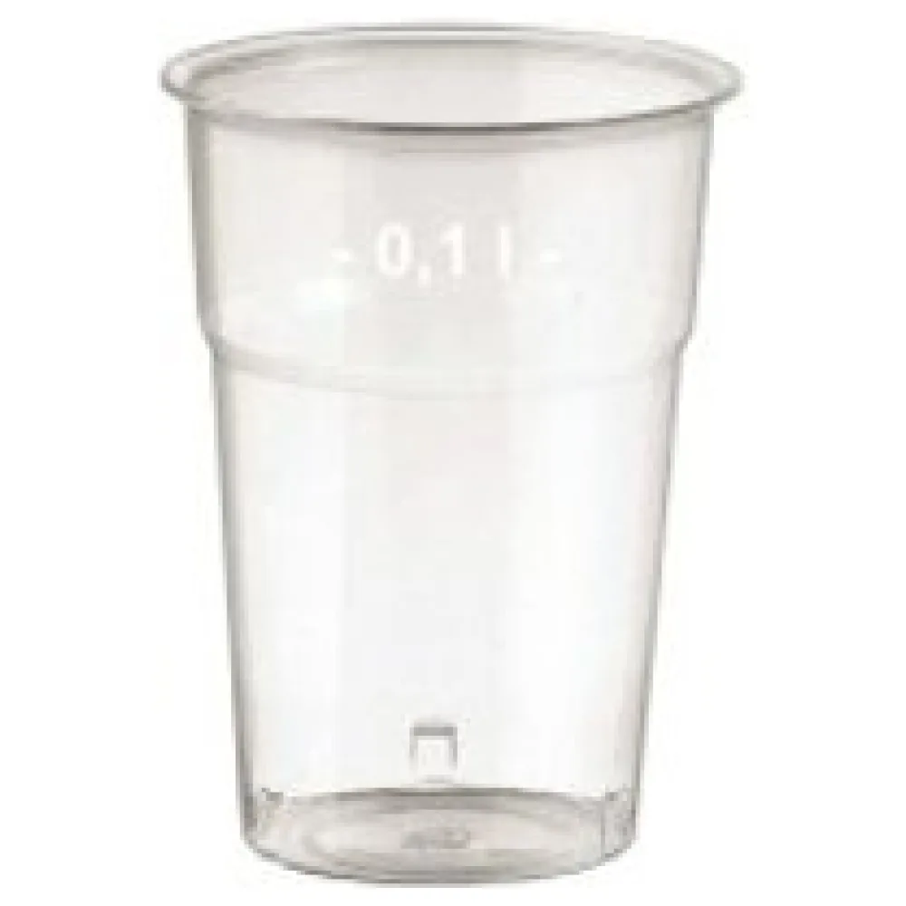 Brillant klare Trinkgläser 100ml mit Füllstrich, O 57 mm, 50 Stk. – Bild 3