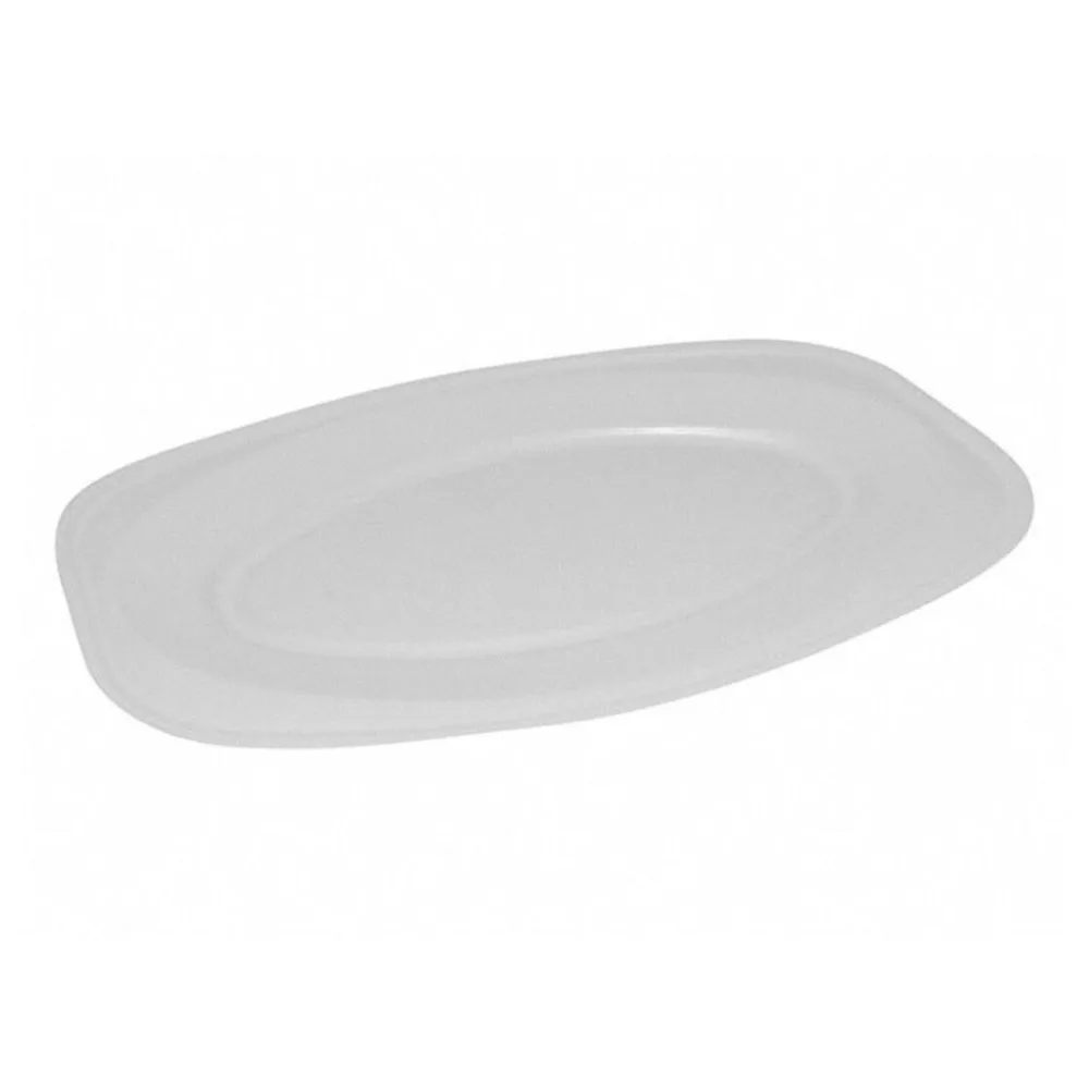 Servierteller, Party-Platte oval weiß 55 x 36 cm, Größe XL, 10 Stk. – Bild 2