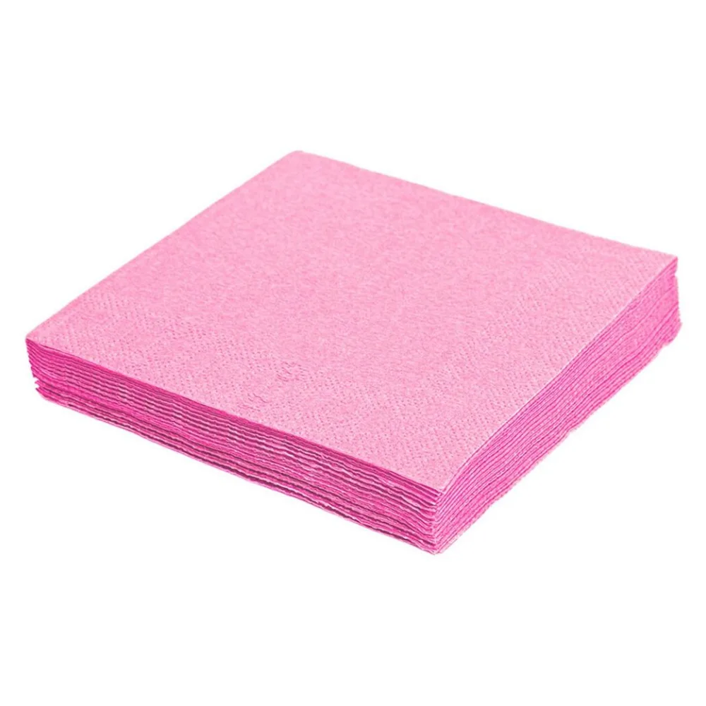 Servietten 33 x 33 cm 1/4 -Falz, 3-lagig rosa, 250 Stk. – Bild 2