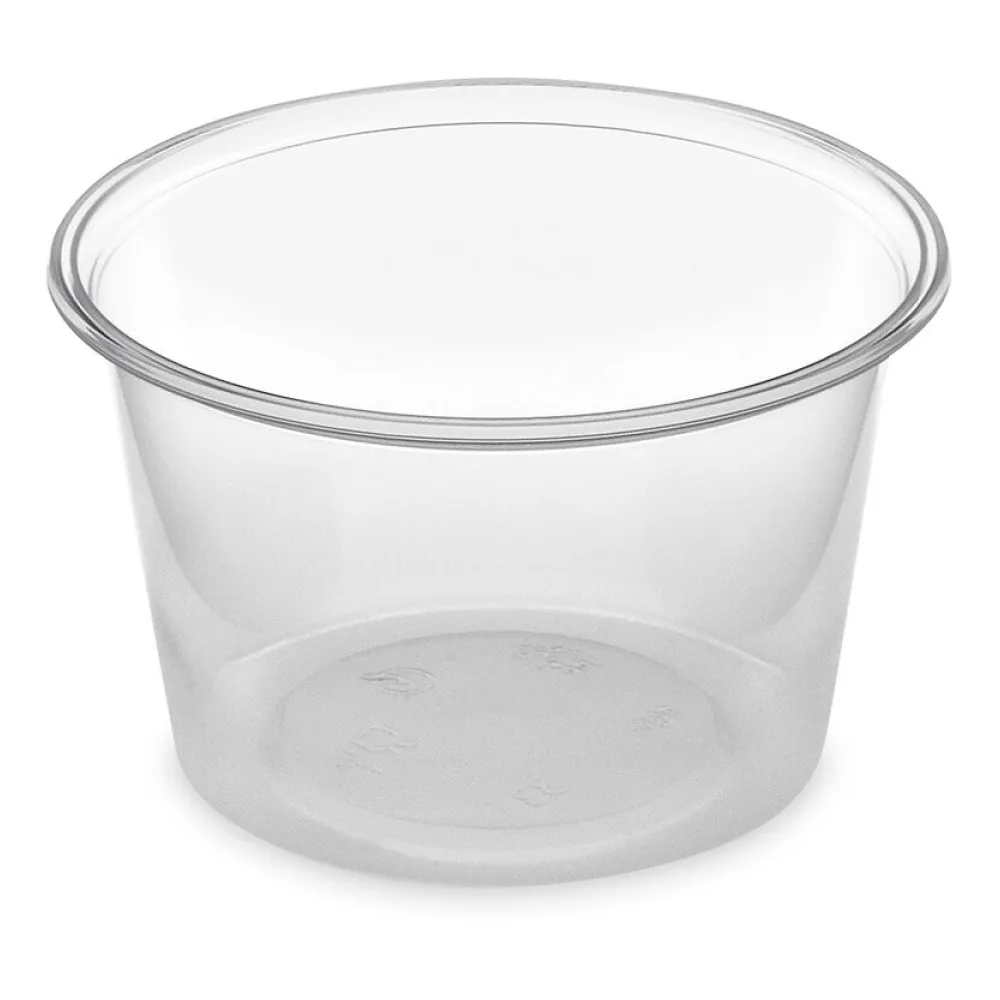 Dressingbecher Saucenbecher 100ml, transparent, aus PP, 50 Stk. – Bild 2