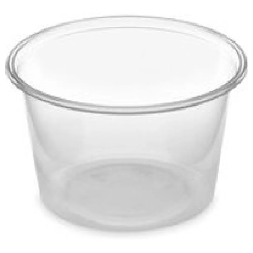Dressingbecher Saucenbecher 100ml, transparent, aus PP, 50 Stk. – Bild 3