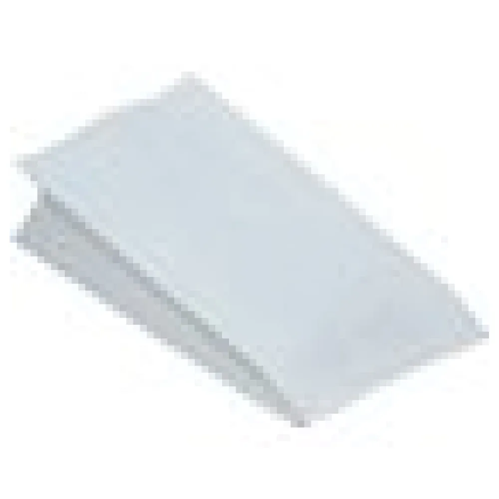Papierbeutel fettdicht weiß ohne Druck, 10,5+5,5 x 24 cm, 100 Stk. – Bild 4