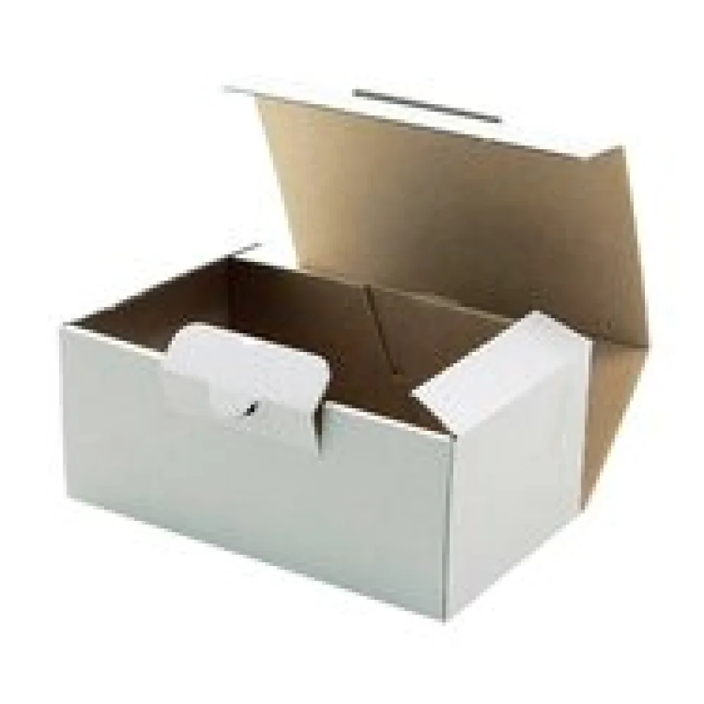 Versandkarton 174x104x74mm schnelle Aufrichtung mit Steckverschluss Warenpost International weiß