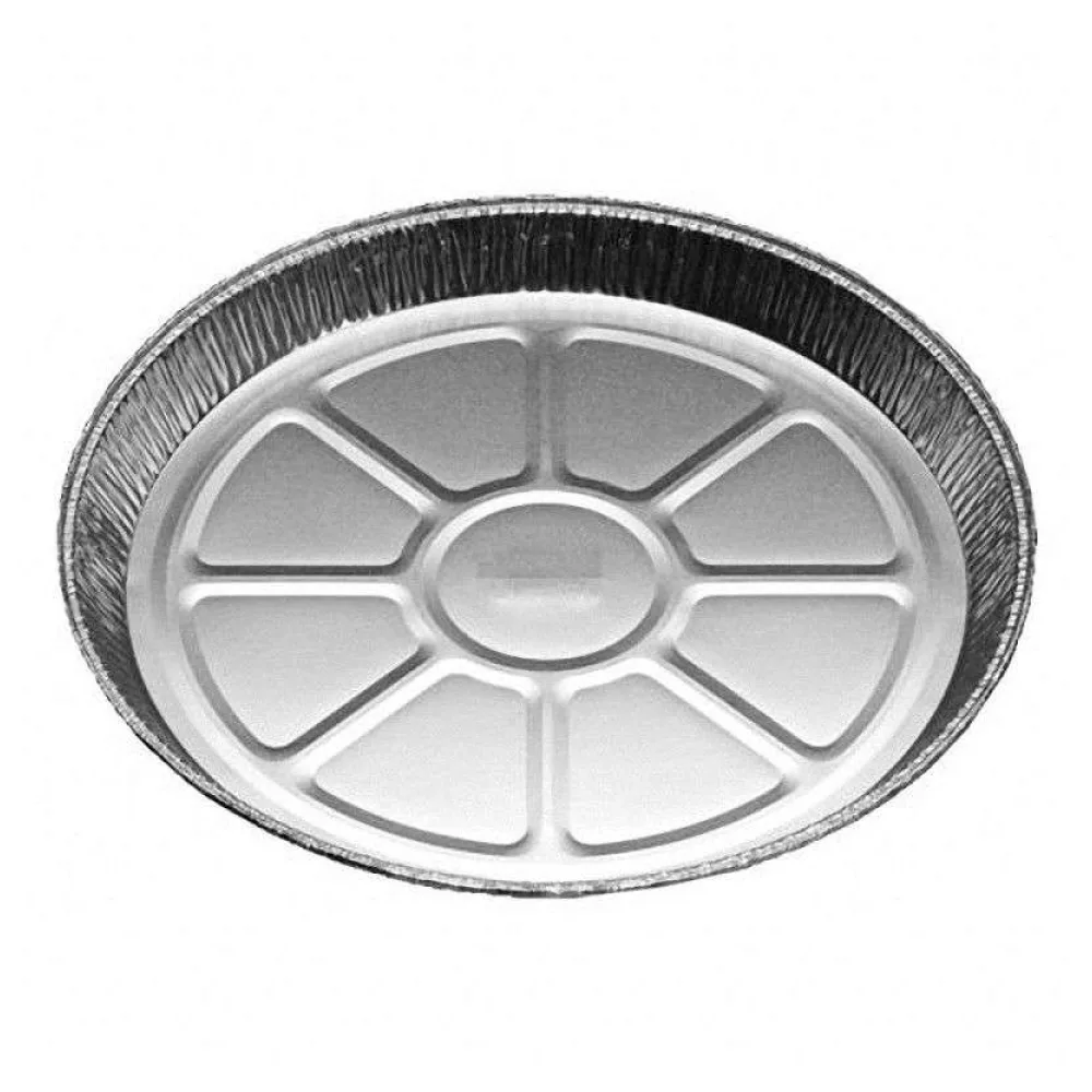 ALU Grill-, Back-, Servier- und Pizzateller rund 1010 ml, O 271x22mm, 10 Stk. – Bild 2