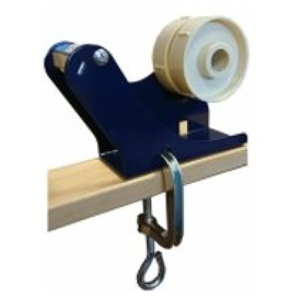 Tischabroller mit Doppelkern und Schraubzwinge für 12, 15, 25, 38, 50mm Bänder – Bild 3
