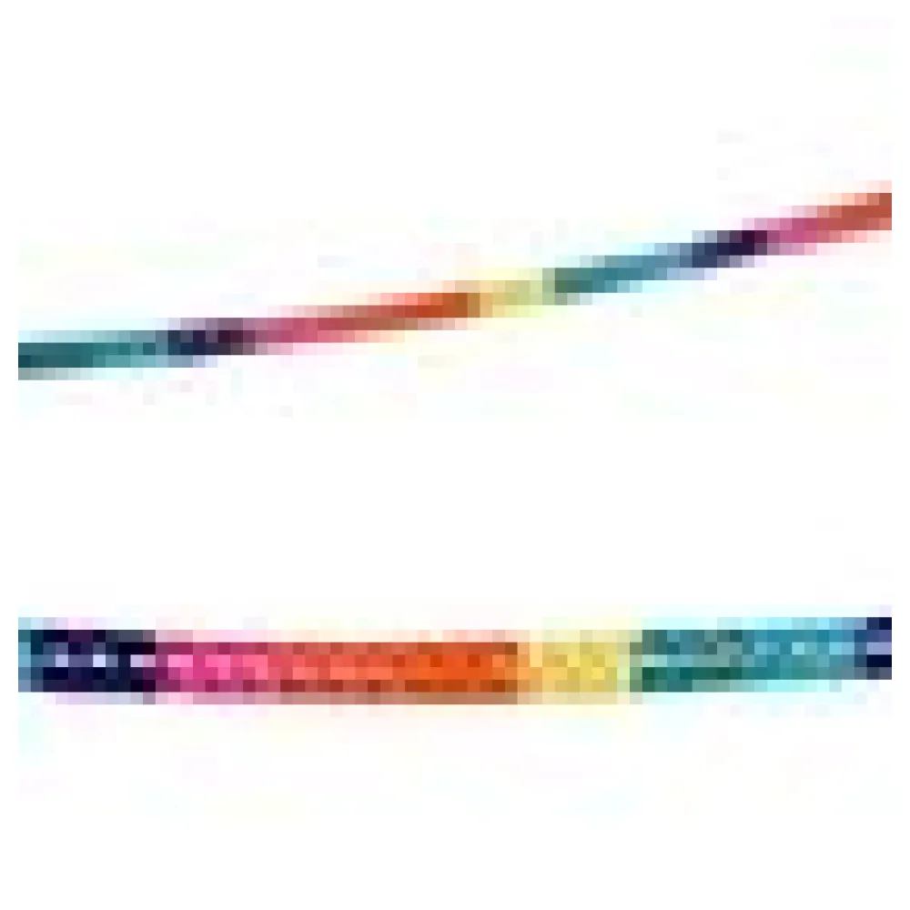 Papier-Girlande mutlicolor 2,7 m x 8 cm, 2 Stk. – Bild 4