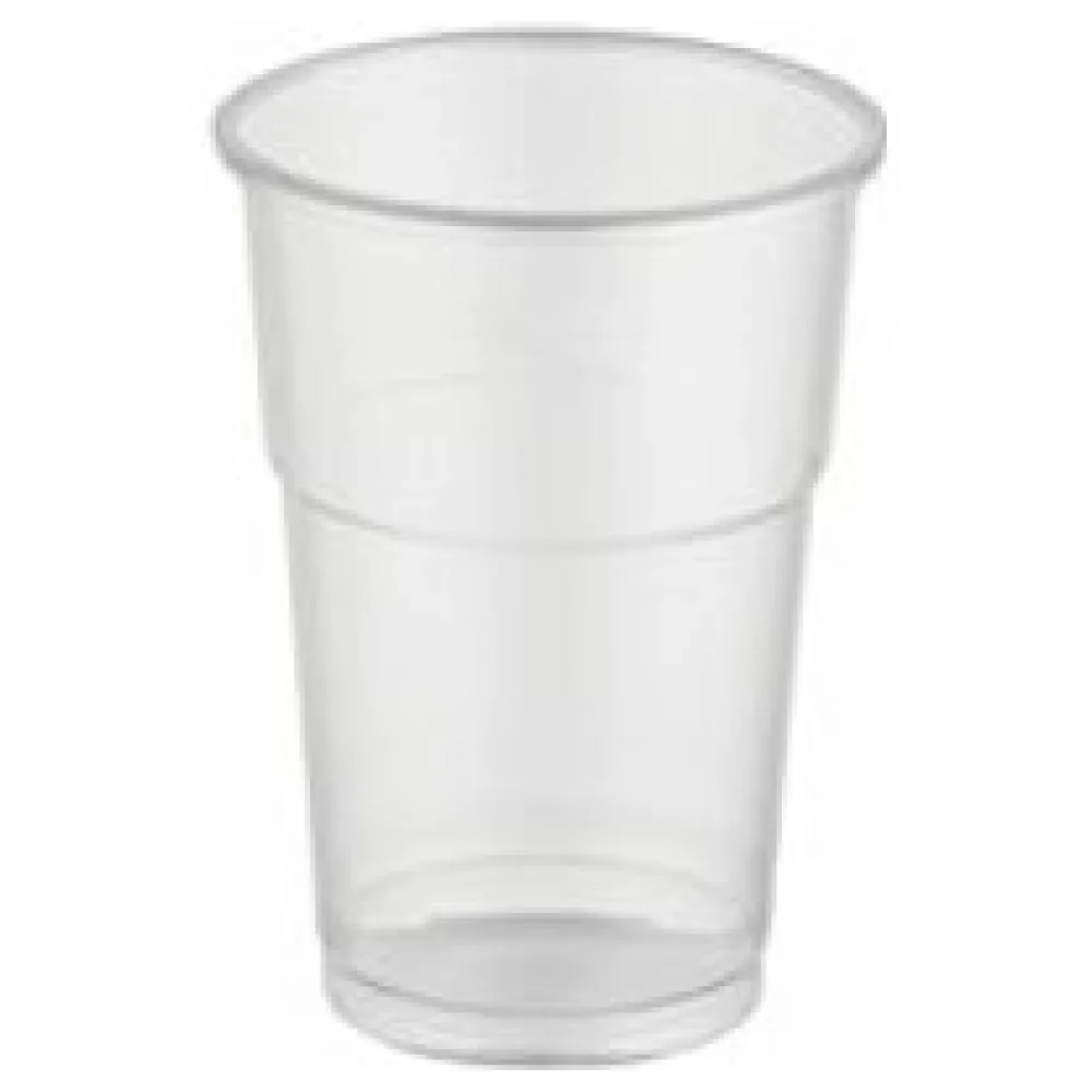 Trinkbecher klar 0,25 l, 250ml, PP, O 78 mm, 50 Stk. – Bild 3
