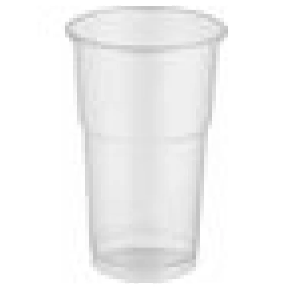 Trinkbecher mit Eichstrich klar 0,3 l, 300ml, PP, extra stark, O 78 mm, 50 Stk. – Bild 4