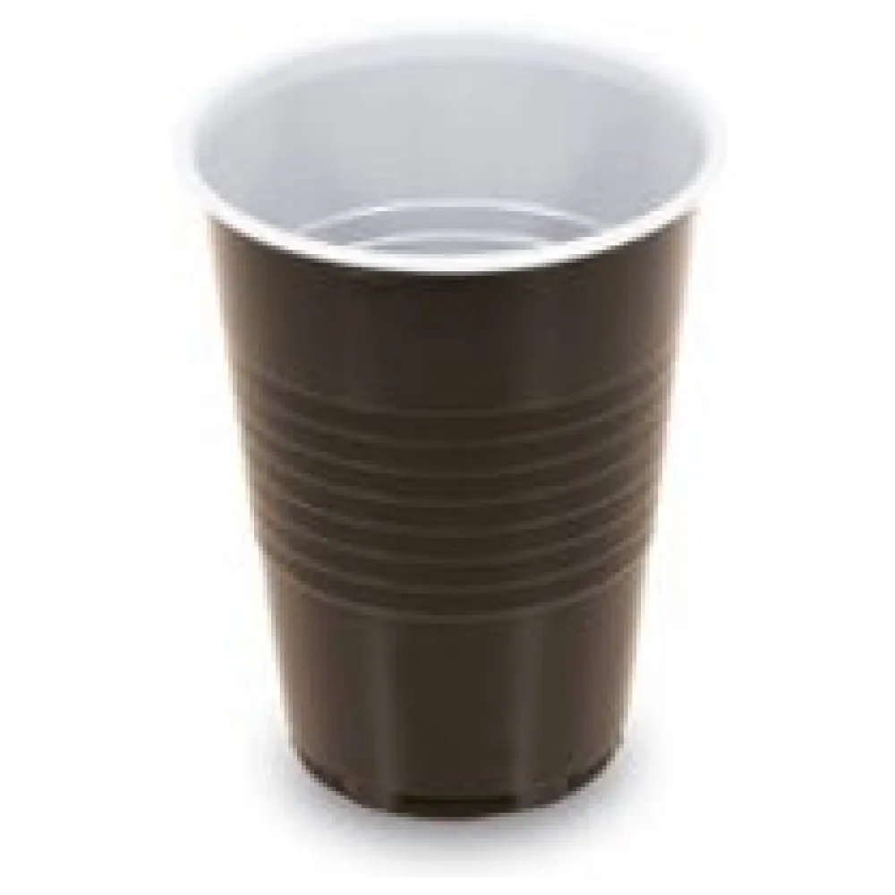 Automatenbecher braun-weiß 180 ml, O 70 mm PS, 100 Stk. – Bild 3