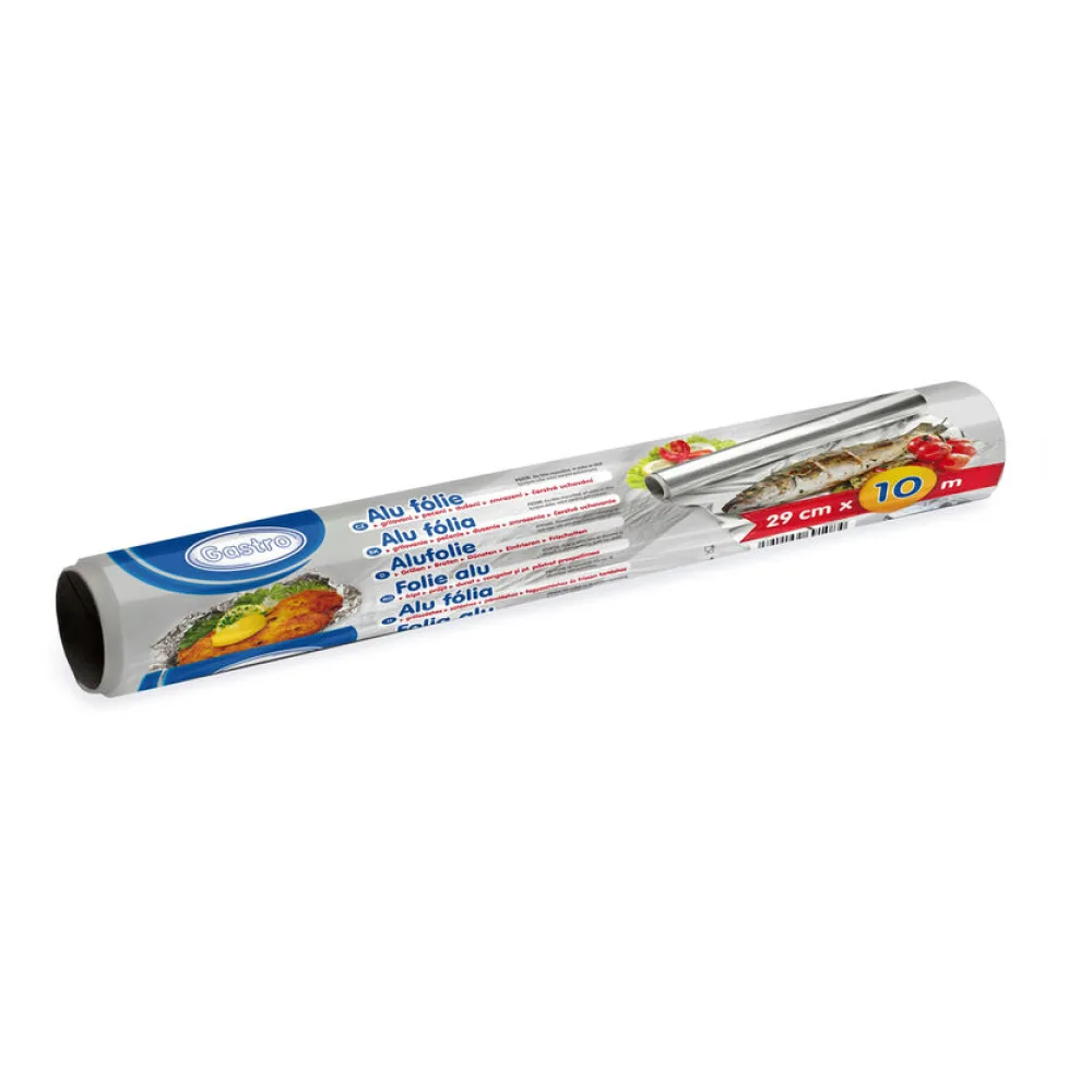 Alufolie Silberfolie 29 cm x 10 m, 9 my – Bild 2