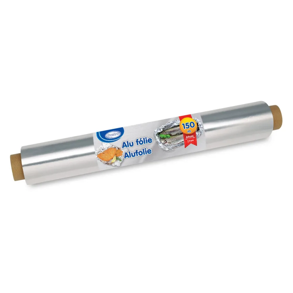 Alufolie robuste Qualität, 44 cm x 150 m, 11 my einzeln verpackt – Bild 2