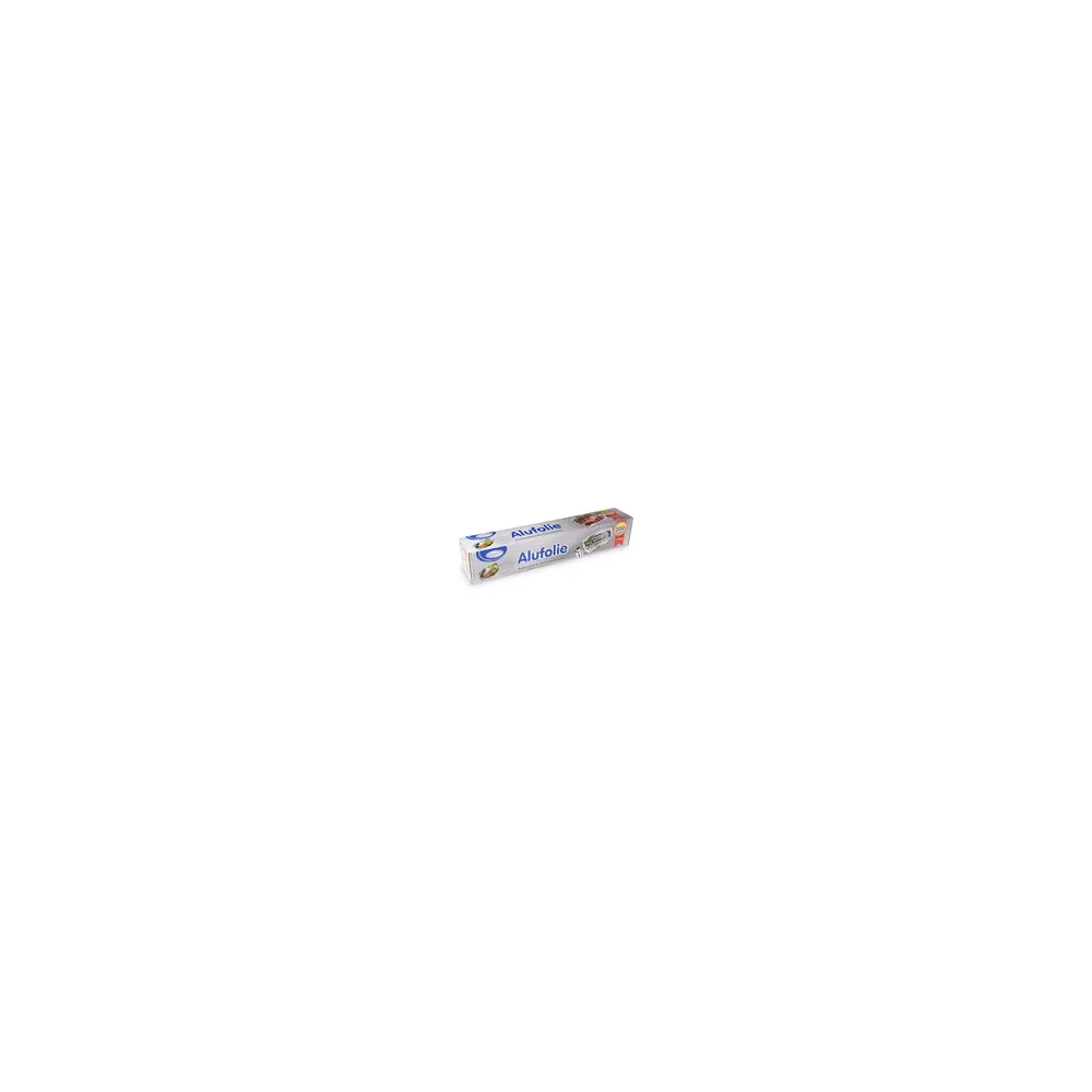 Alufolie in praktischer Spenderbox mit Abriss-Schiene 44 cm x 200 m, 11 my