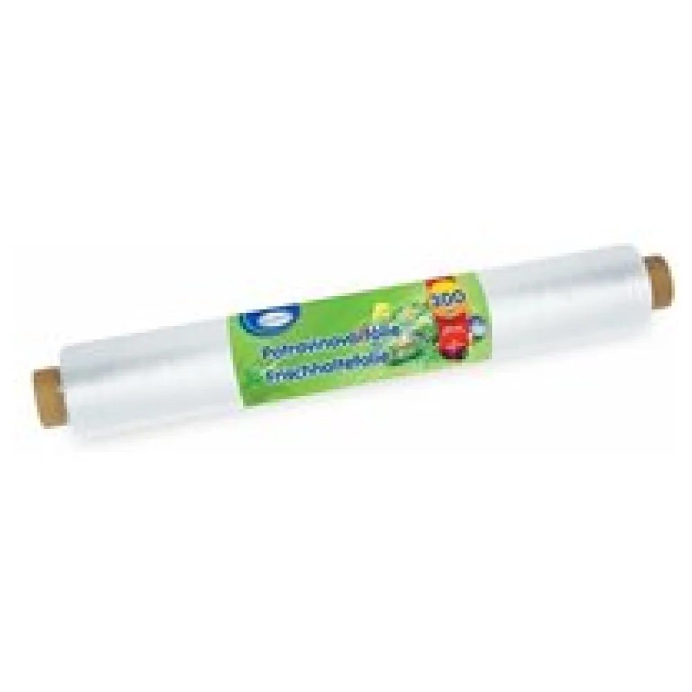Frischhaltefolie Haushaltsfolie aus PE, 44 cm x 300 m, einzeln verpackt – Bild 3